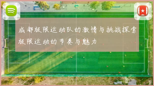 成都极限运动队的激情与挑战探索极限运动的节奏与魅力