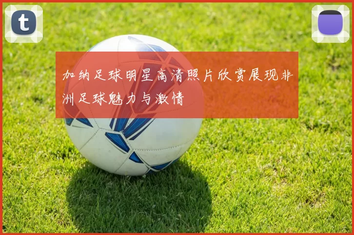 加纳足球明星高清照片欣赏展现非洲足球魅力与激情